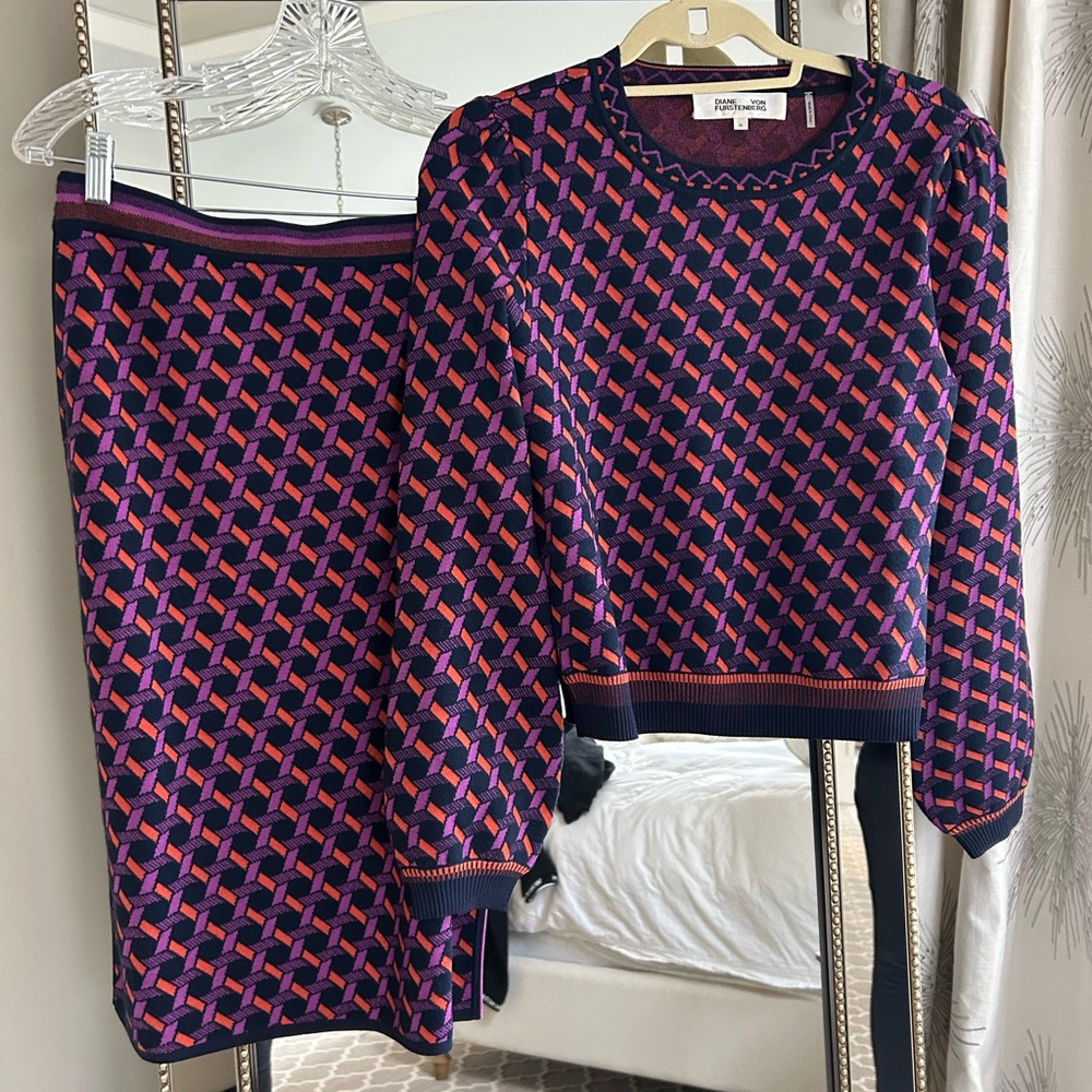DVF Iggy Top and Hazel Skirt